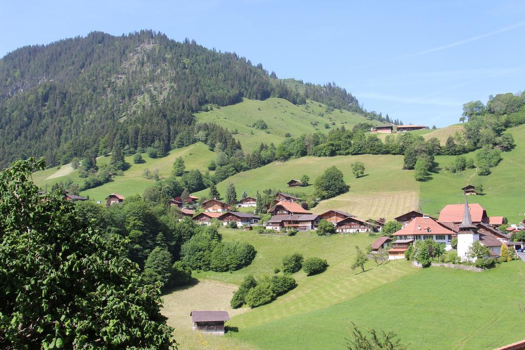 Chalet Park Apartment Mit Sauna Hamam Diemtigen Szoba fotó